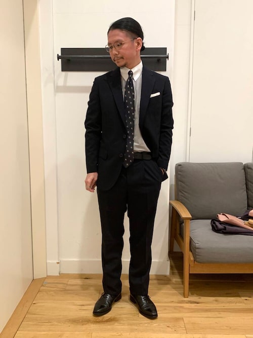 LIFE STYLE TAILOR ウォッシャブルストレッチパンツ（スーツパンツ