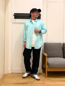 「sanba」｜TATSUKIさん（メンズ・163cm）の春コーディネート