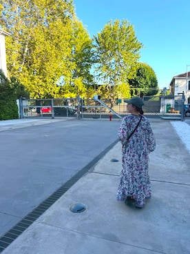 「HOKAONEONE」｜なむさん（レディース・158cm）の夏コーディネート