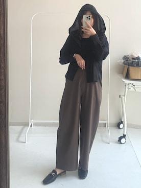 「Petitjo（プッチージョ）のアイテム」を使った、ナノカさん（レディース・154cm）の夏コーディネート