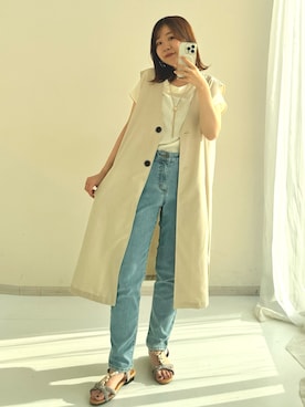 ナノカさん（レディース・154cm）の夏コーディネート