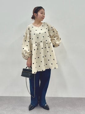 ナノカさん(レディース・154cm)の冬コーディネート