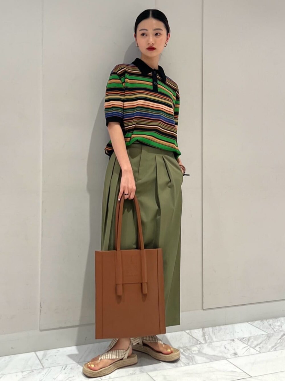 CABaN by Patricia Urquiola パイピングトートバッグ