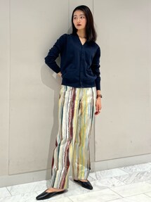 caban（キャバン）の「□ストライプジャカード リバーシブル