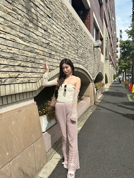 増澤 璃凜子さんの（FILA | フィラ）を使ったコーディネート