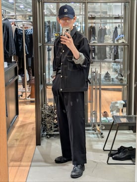 古賀竜太郎さん(メンズ・174cm)の春コーディネート