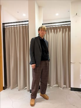 「冬の注目アウター」｜sabanomiconさん（メンズ・174cm）の秋コーディネート