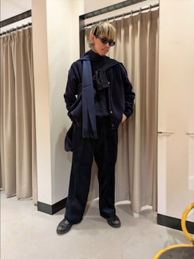 「アイテム（カーディガン/ボレロ）」を使った、sabanomiconさん（メンズ・174cm・10代）の秋コーディネート