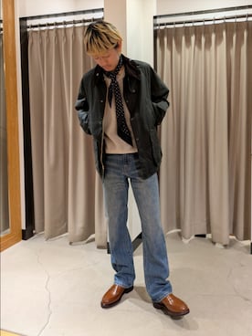 「アイテム（フォーマルスーツ/小物）」を使った、sabanomiconさん（メンズ・174cm）の秋コーディネート