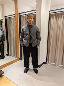 「アイテム（その他アウター）」を使った、sabanomiconさん（メンズ・174cm・10代）の秋コーディネート