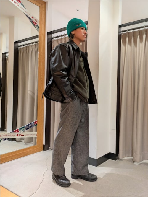 セール】new basic COW LEATHER TYPE A-2 JACKET（その他アウター