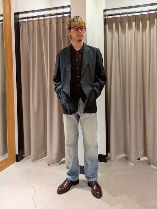 セール】new basic WOOL LINEN JACKET（その他アウター）｜URBAN