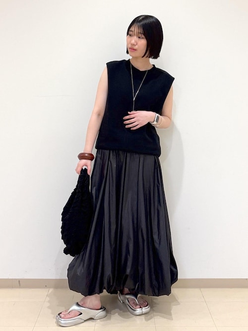 HAENGNAE ヘンネ　バルーントップス　アーム　ワンピース HAENGNAE ヘンネ バルーントップス アーム ワンピース