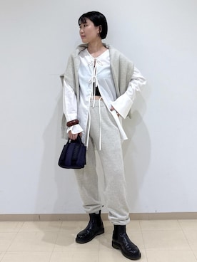 「キャミソール」｜sayakaさん（レディース・163cm・20代）の秋コーディネート