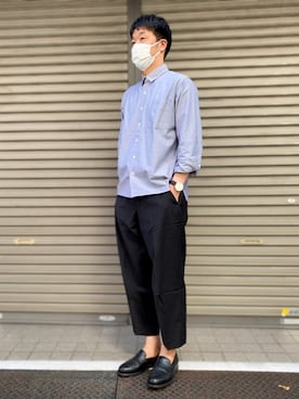 「IWC（インターナショナルウォッチカンパニー）のアイテム（アナログ腕時計）」を使った、nakaryosanさん（メンズ・173cm）の夏コーディネート