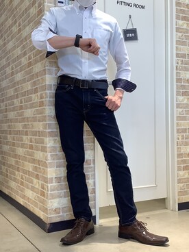 BRICK HOUSE by Tokyo Shirts あみプレミアムアウトレット店さんのコーディネート