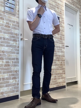 BRICK HOUSE by Tokyo Shirts あみプレミアムアウトレット店さんのコーディネート