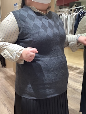 「アイテム（ビジネスシャツ）」を使った、TOKYO SHIRTS 泉中央セルバ店さん（レディース・148cm）の秋コーディネート
