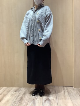 TOKYO SHIRTS 泉中央セルバ店さん（レディース・155cm）の冬コーディネート