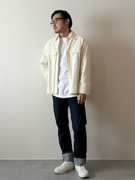 「MoonStar（ムーンスター）のMOONSTAR/810s/ムーンスター/エイトテンス KITCHE/キッチェ（スニーカー）」を使った、youyukiyukiさん（メンズ・172cm）の秋コーディネート