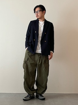 「GAS（ガス）のアイテム」を使った、youyukiyukiさん（メンズ・172cm）の冬コーディネート