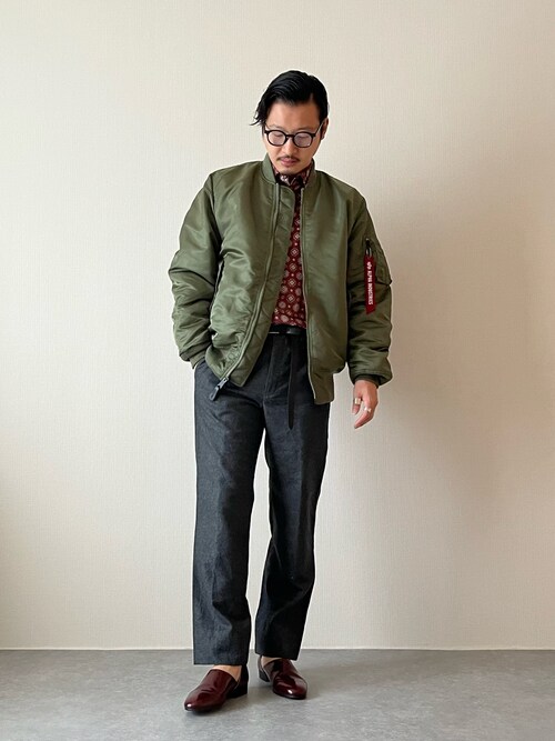 ALPHA INDUSTRIES☆USA製☆MA-1サイズM TALL トール 1990s~ ALPHA MA-