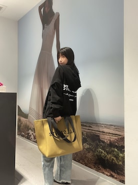 「ALLSAINTS（オールセインツ）のアイテム（その他アウター）」を使った、ABBYさん（レディース・150cm）の春コーディネート