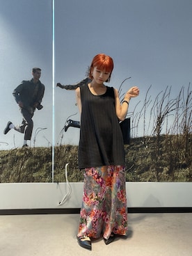 「ALLSAINTS（オールセインツ）のアイテム」を使った、ABBYさん（レディース・150cm）の春コーディネート