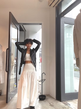 「かわいいコーデ」｜ABBYさん（レディース・150cm）の夏コーディネート