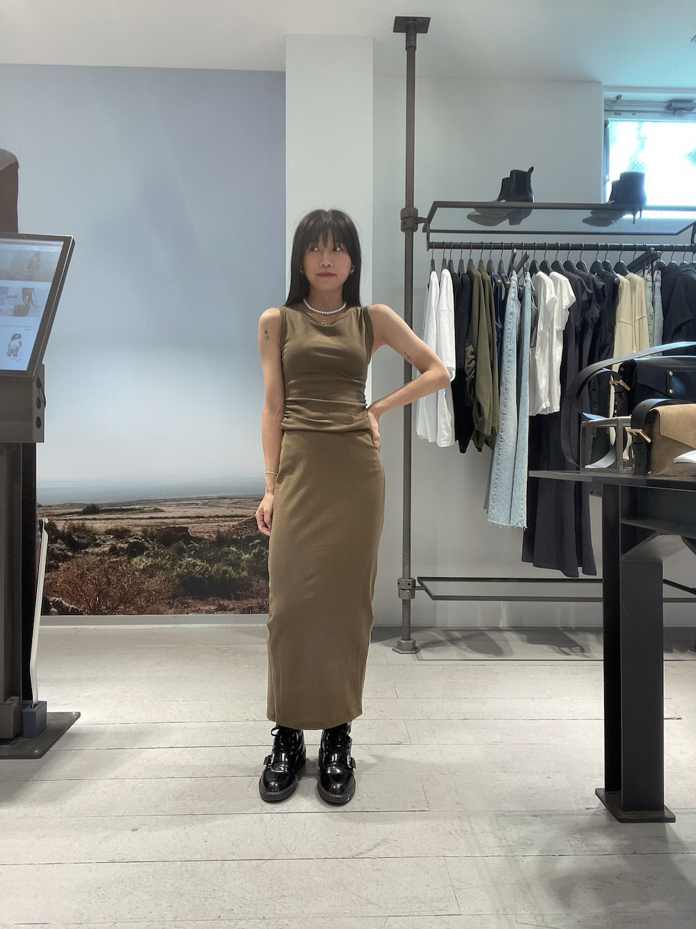 ALLSAINTS（オールセインツ）の「KATARINA BOAT NECK SLIM FIT