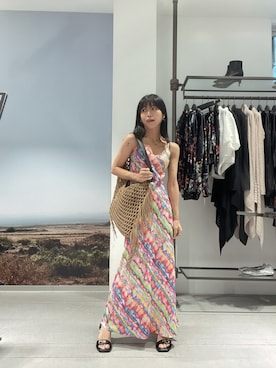 「ALLSAINTS（オールセインツ）のアイテム」を使った、ABBYさん（レディース・150cm）の春コーディネート