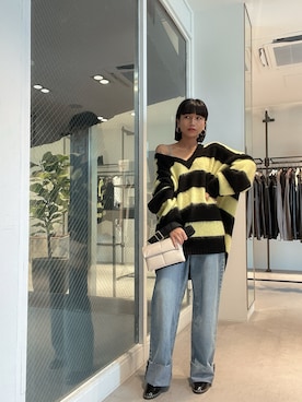 「ALLSAINTS（オールセインツ）のアイテム」を使った、ABBYさん（レディース・150cm）の春コーディネート