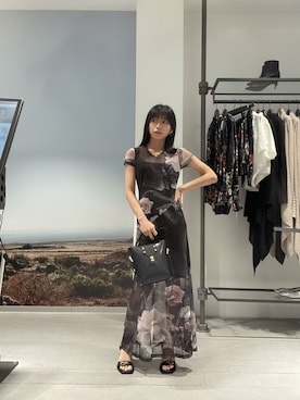 「ALLSAINTS（オールセインツ）のアイテム」を使った、ABBYさん（レディース・150cm）の春コーディネート