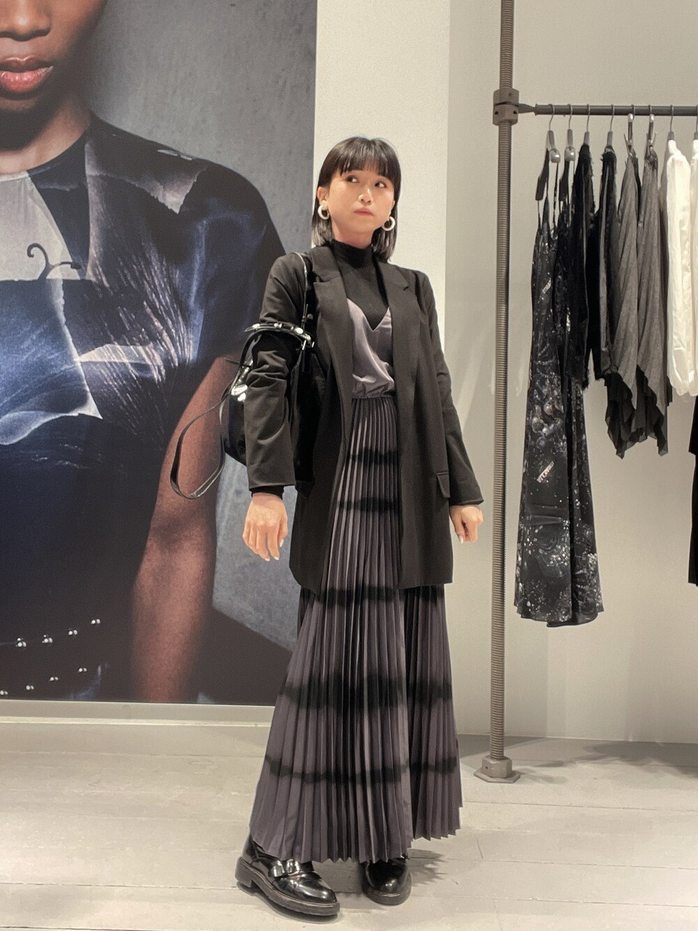 ALLSAINTS Aleida ブレザー コート ALEIDA VELVET BLAZER | オールセインツ 公式オンラインストア