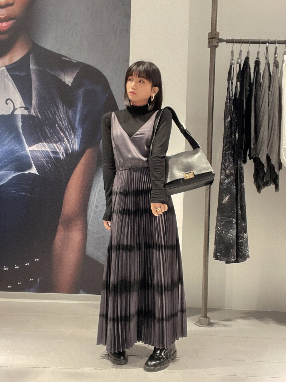 ALLSAINTS（オールセインツ）の「CURTIS 2-IN-1 TIE DYE MIDI DRESS