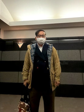 「アイテム（その他シューズ）」を使った、フラッシュさん（メンズ・170cm）の冬コーディネート