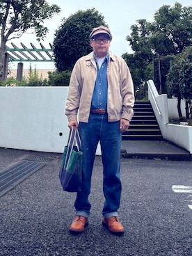 「Levi's（リーバイス）のアイテム（パンツ）」を使った、フラッシュさん（メンズ・170cm）の夏コーディネート