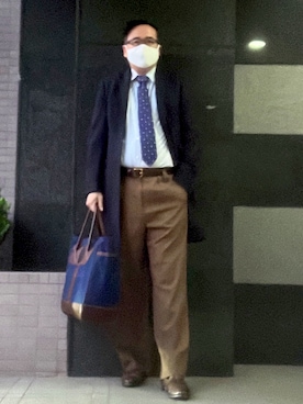 「DULUTH PACK（ダルースパック）のアイテム」を使った、フラッシュさん（メンズ・170cm）の冬コーディネート