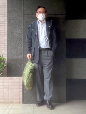 「SIERRA DESIGNS（シェラデザイン）のアイテム（マウンテンパーカー）」を使った、フラッシュさん（メンズ・170cm）の春コーディネート