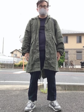 「オールドコーチ」｜「アイテム（ジャケット/アウター）」を使った、フラッシュさん（メンズ・170cm）の春コーディネート