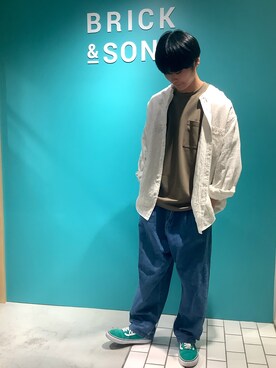 BRICK＆SONS 柏高島屋ステーションモール店さん（メンズ・171cm）の夏コーディネート