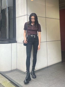 「162センチ」｜AKARIさん（レディース・162cm）の夏コーディネート