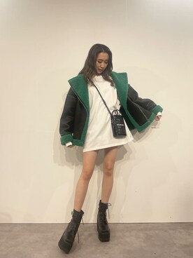 「162センチ」｜AKARIさん（レディース・162cm）の秋コーディネート