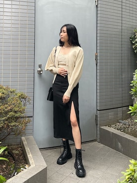 AKARIさん(レディース・162cm)の春コーディネート