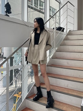 AKARIさん(レディース・162cm)の春コーディネート