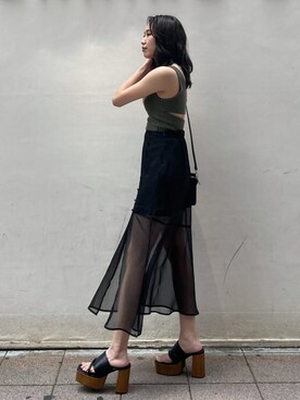 AKARIさん（レディース・162cm）の夏コーディネート