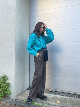 AKARIさん（レディース・162cm）の冬コーディネート