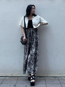 AKARIさん(レディース・162cm)の夏コーディネート