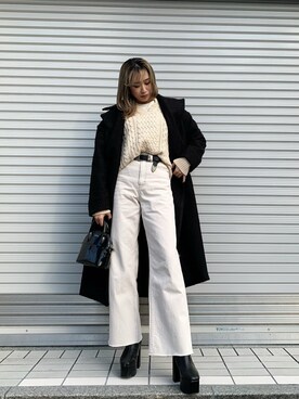 AKARIさん（レディース・162cm）の冬コーディネート