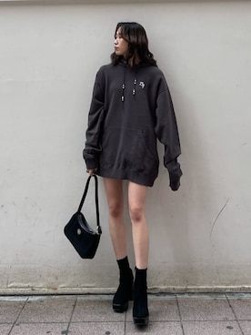 「162センチ」｜AKARIさん（レディース・162cm）の秋コーディネート